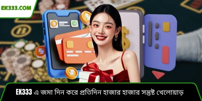 Ek333 এ জমা দিন করে প্রতিদিন হাজার হাজার সন্তুষ্ট খেলোয়াড়