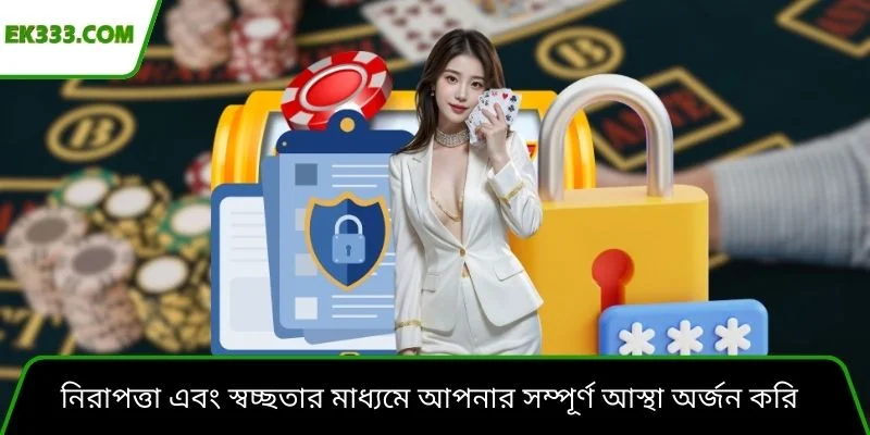নিরাপত্তা এবং স্বচ্ছতার মাধ্যমে আপনার সম্পূর্ণ আস্থা অর্জন করি