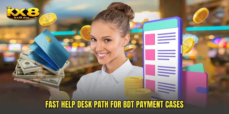 Fast Help Desk Path For BDT Payment Cases