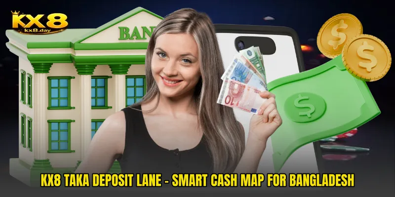 KX8 Taka Deposit Lane - Smart Cash Map For Bangladesh