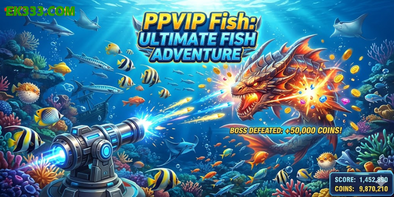 PPVIP Fish: Ultimate Fish Shooting Adventure